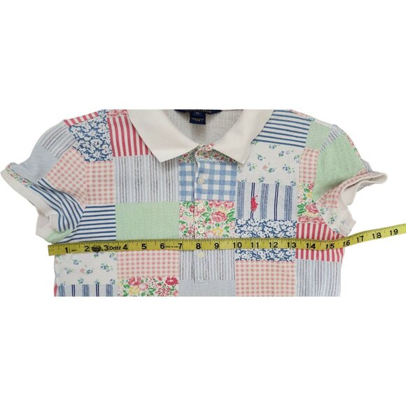 Polo Ralph Lauren Girls XL/16 Patchwork Dress Easter Spring Florals - Picture 9 of 11